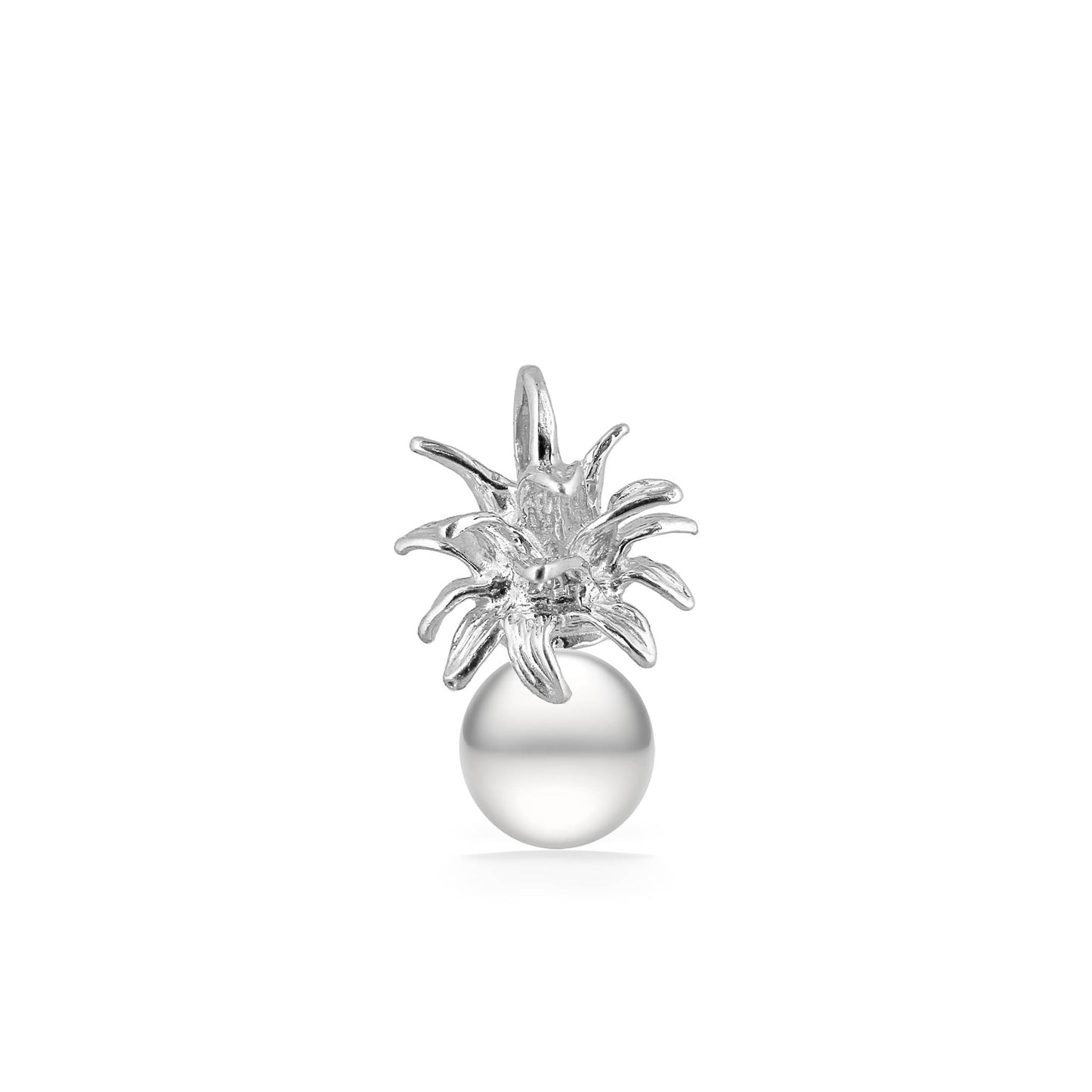 00360 - 14K White Gold - Pineapple Pendant