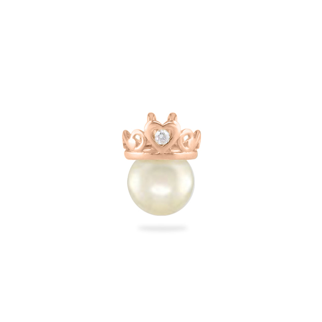 00566 - 14K Rose Gold - Tiara Pendant